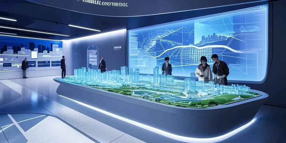 电子沙盘:智慧工厂数字化展示